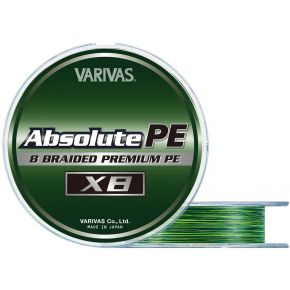 Шнур Varivas Absolute PE X8 150m 7.2kg 0.148mm #0.8 (VA 19541) Шнур Varivas Absolute PE X8 150m 7.2kg 0.148mm #0.8 (VA 19541)