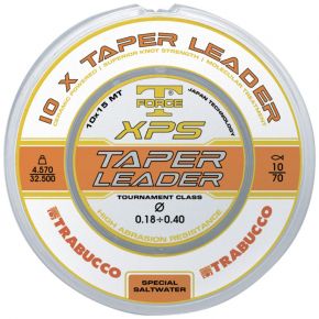 Волосінь T-Force Taper Leader 10 шт по 15 м 0.26/0.72 мм 8.35-38.61 кг (053-71-310)