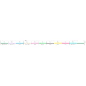 Шнур Varivas Avani Jigging Max Power X8 1010 Multicolor 200m 10.8kg 0.185mm #1.2 (634312)