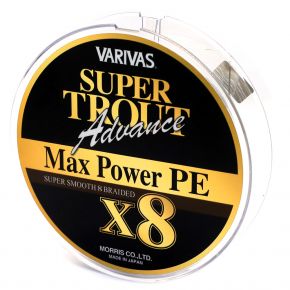 Шнур Varivas Trout Advance Max Power PE X8 150m 10.8kg 0.185mm #1.2 (2140365)