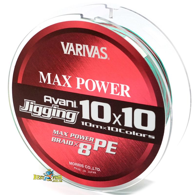 Шнур Varivas Avani Jigging Max Power X8 1010 Multicolor 400m 21.8kg 0.285mm #3.0 (2179534) Шнур Varivas Avani Jigging Max Power X8 1010 Multicolor 400m 21.8kg 0.285mm #3.0 (2179534)