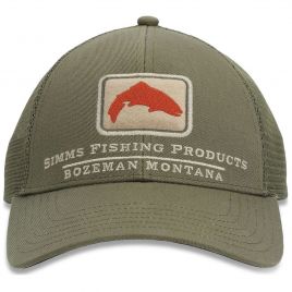 Кепка Simms Trout Icon Trucker Riffle Green (2261750)