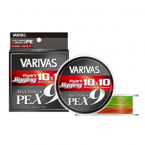 Шнур Varivas Avani Jigging Max Power X9 1010 Multicolor 300m 30.6kg 0.330mm #4.0 (VA 13728)