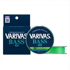 Шнур Varivas Bass PE X4 Flash Green 150m 8.1kg 0.165mm #1.0 (2275410)