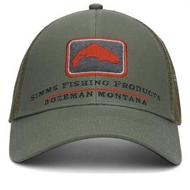 Кепка Simms Trout Icon Trucker Smokey Olive (2311396)