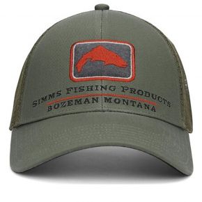 Кепка Simms Trout Icon Trucker Smokey Olive (2311396)