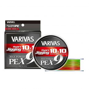 Шнур Varivas Avani Jigging Max Power X9 1010 Multicolor 600m 30.84kg 0.330mm #4.0 (VA 13768)