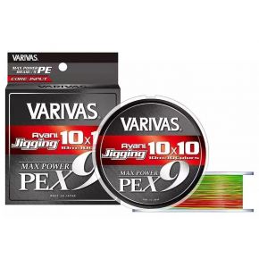 Шнур Varivas Avani Jigging Max Power X9 1010 Multicolor 300m 25.6kg 0.285mm #3.0 (VA 13727)