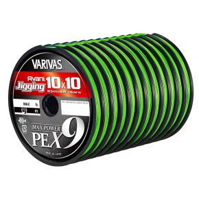 Шнур Varivas Avani Jigging Max Power X9 1010 Multicolor 200m 10.3kg 0.165mm #1.0 (VA 13703)