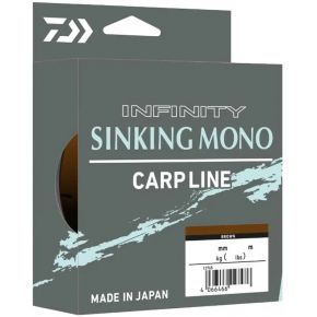Жилка Daiwa Infinity Sinking Mono 1410m Brown 6.3kg 0.28mm (12765-128)