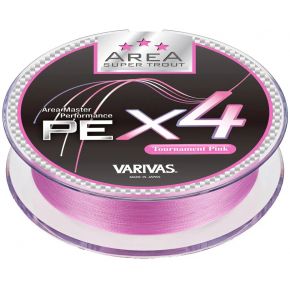 Шнур Varivas Super Trout Area PE X4 Pink 75m 2.92kg 0.074mm #0.2 (VA 16077)