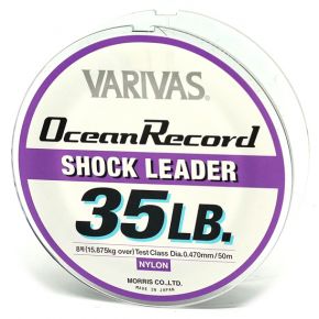 Моношоклідер Varivas Ocean Record 50m 35lb 15.875kg 0.470mm (744485)