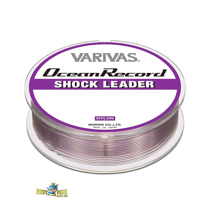 Моношоклідер Varivas Ocean Record Shock Leader 50m 167.8kg 1.66mm (744497) Моношоклідер Varivas Ocean Record Shock Leader 50m 167.8kg 1.66mm (744497)
