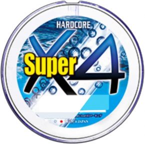 Шнур Duel Hardcore Super X4 150m Hi-Vis Yellow 6.4kg 0.15mm #0.8 (H4486-Y)
