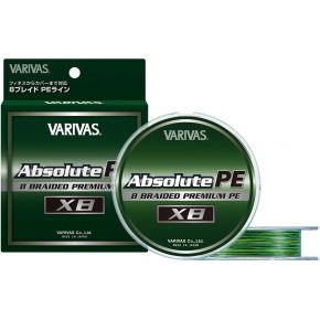 Шнур Varivas Absolute PE X8 150m 13.9kg 0.205mm #1.5 (VA 19544)