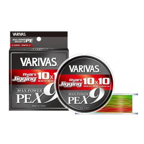 Шнур Varivas Avani Jigging Max Power X9 1010 Multicolor 200m 11.2kg 0.185mm #1.2 (VA 13704)