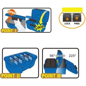 Ящик Ring Star Speedy Box SDB-475 475x280x220mm Blue (2326896)
