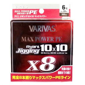 Шнур Varivas New Avani Jigging Max PE 1010 300m 85LB 38.2kg 0.4mm #6.0 (925699)