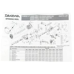 Котушка безінерційна Daiwa 23 Fuego LT 6000D (20060119)