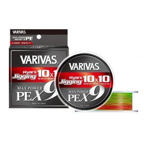 Шнур Varivas Avani Jigging Max Power X9 1010 Multicolor 200m 6.3kg 0.128mm #0.6 (VA 13701)