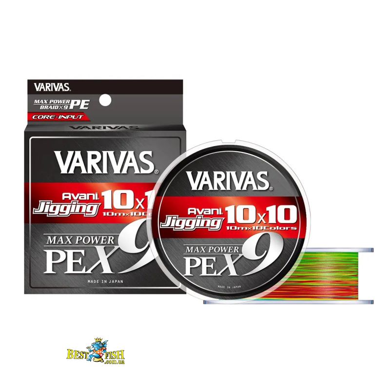 Шнур Varivas Avani Jigging Max Power X9 1010 Multicolor 200m 6.3kg 0.128mm #0.6 (VA 13701) Шнур Varivas Avani Jigging Max Power X9 1010 Multicolor 200m 6.3kg 0.128mm #0.6 (VA 13701)