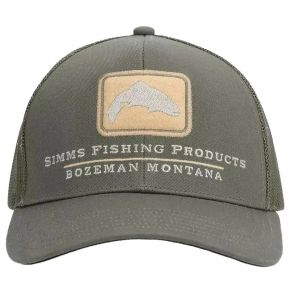 Кепка Simms Double Haul Icon Trucker Smokey Olive (2261753)