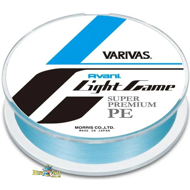 Шнур Varivas Avani Light Game PE X4 150m 3.82kg 0.104mm #0.4 (VA 15423) Шнур Varivas Avani Light Game PE X4 150m 3.82kg 0.104mm #0.4 (VA 15423)