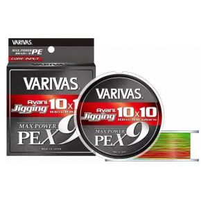 Шнур Varivas Avani Jigging Max Power X9 1010 Multicolor 200m 17.5kg 0.235mm #2.0 (VA 13706)