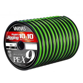 Шнур Varivas Avani Jigging Max Power X9 1010 Multicolor 200m 8.1kg 0.148mm #0.8 (VA 13702)