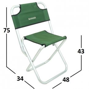 Стілець складаний Ranger Sula Alum (RA4421)