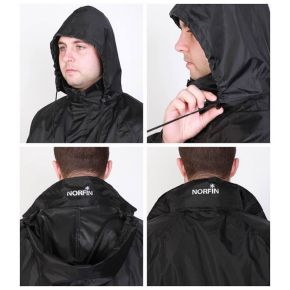 Костюм Norfin RAIN Чорний (508004-XL)