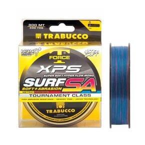 Волосінь розмічена Trabucco T-Force XPS Surf SA 0,2мм 300м (052-08-200)