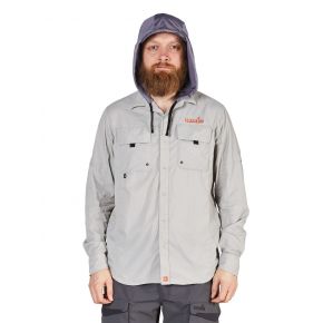 Сорочка Norfin Focus Hood сіра S (657001-S)