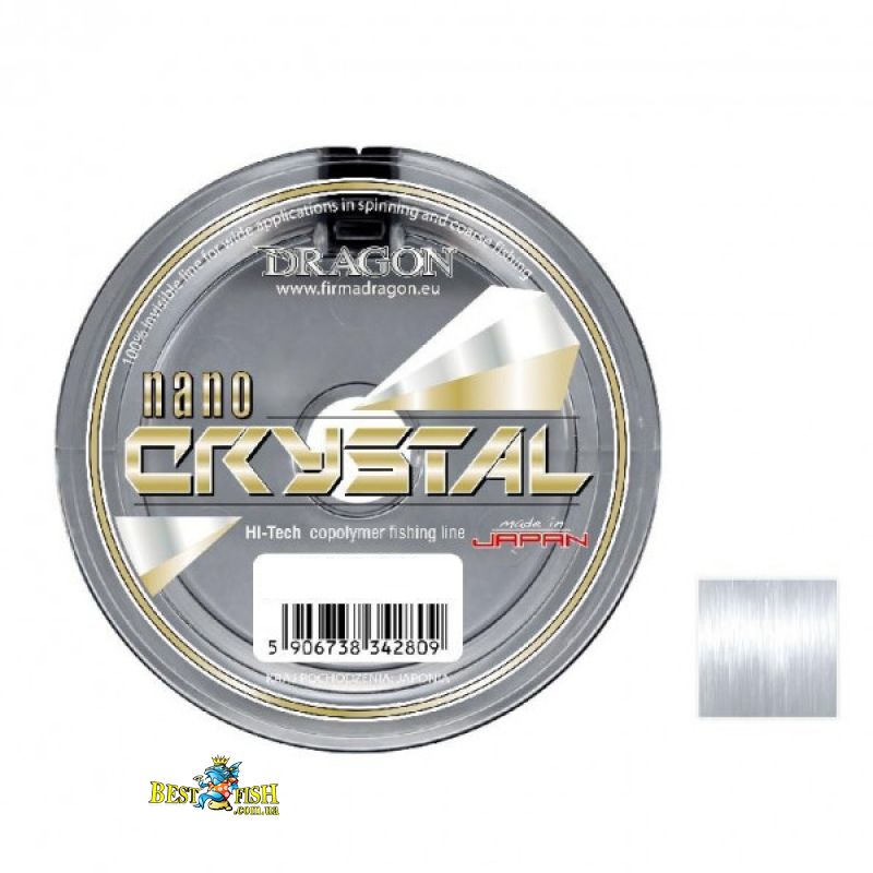 Волосінь Dragon Nano Crystal 135 м 0.20 мм 5.40 кг (PDF-32-40-020) Волосінь Dragon Nano Crystal 135 м 0.20 мм 5.40 кг (PDF-32-40-020)