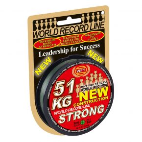 Шнур WFT KG Strong Green Round Braid 300 м 0.22 мм 32 кг (30441322)