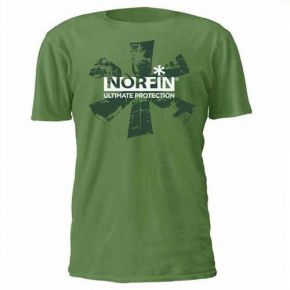 Футболка Norfin Brand зелена S (AM-161-01S)