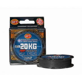 Шнур WFT KG Gliss Sinking Black 150 м 0.10 мм 5 кг (30474010)