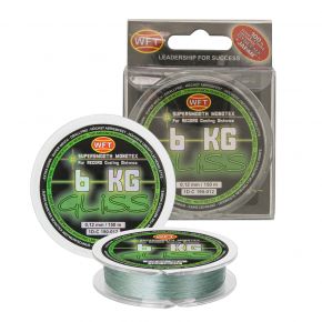 Шнур WFT KG Gliss Monotex Green 150 м 0.08 мм 3 кг (30446008)