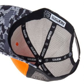 Бейсболка Norfin помаранчево-камуфляжна сітчаста One Size (AM-6018)