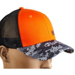 Бейсболка Norfin помаранчево-камуфляжна сітчаста One Size (AM-6018)