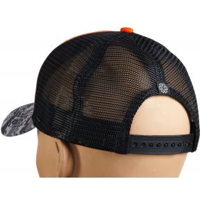 Бейсболка Norfin помаранчево-камуфляжна сітчаста One Size (AM-6018)