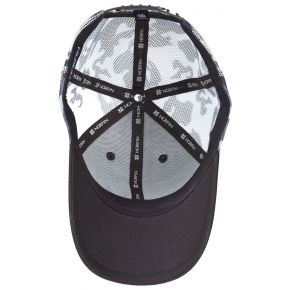 Бейсболка Norfin сіро-чорна сітчаста One Size (AM-6022)