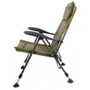 Крісло коропове склад, з регулюванням спинки Norfin TELFORD max120кг (NF-20616)