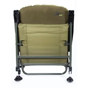 Крісло коропове склад, з регулюванням спинки Norfin TELFORD max120кг (NF-20616)