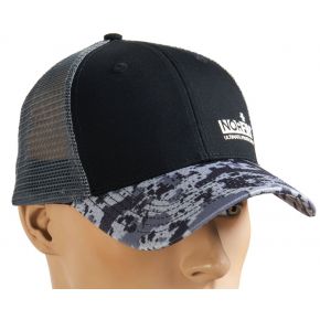 Бейсболка Norfin чорна камуфляжна сітчаста One Size (AM-6016)