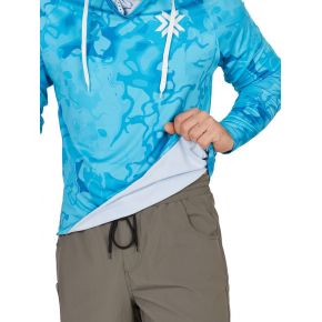 Реглан Norfin Sun Pro Halibut Hoodie синій M (135002-M)