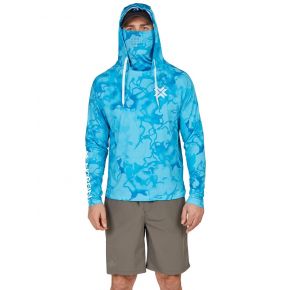 Реглан Norfin Sun Pro Halibut Hoodie синій M (135002-M)