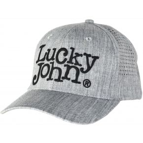 Бейсболка Lucky John сіра One Size (AM-6011)