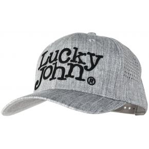 Бейсболка Lucky John сіра One Size (AM-6011)