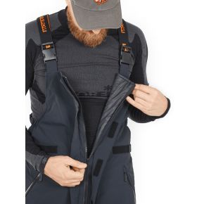 Костюм Демісезонний утеплений мембранний Norfin Rebel Pro Gray Dermizax (596/586001-S)